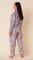 The Cat's Pajamas Women's Gia Luxe Pima Classic Pajama Set