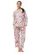 The Cat's Pajamas Women's Glad All Over Luxe Pima Classic Pajama Set