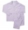 The Cat's Pajamas Women's Classic Gingham Luxe Pima Pajama Set in Lavender