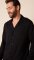 The Cat's Pajamas Men's Classic Pima Knit Cotton Pajama Set in Midnight