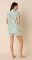 The Cat's Pajamas Women's Palmetto Bay Voile Cotton Short Sleeve Short Set