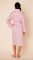 The Cat's Pajamas Women's Classic Gingham Luxe Pima Shawl Collar Robe in Pink