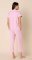The Cat's Pajamas Women's Pink Moment Pima Knit Cotton Capri Pajama Set