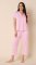 The Cat's Pajamas Women's Pink Moment Pima Knit Cotton Capri Pajama Set