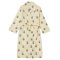 The Cat's Pajamas Women's Queen Bee Luxe Pima Shawl Collar Robe in Honey