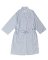 The Cat's Pajamas Women's Simple Stripe Luxe Pima Kimono  Robe in Blue