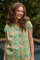 The Cat's Pajamas Women's Selene Voile Cotton Capri Pajama Set