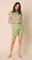 The Cat's Pajamas Women's Selene Voile Cotton Short Sleeve Short Set
