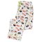 The Cat's Pajamas Women's Sushi Poplin Cotton Pajama Pant in White