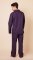 The Cat's Pajamas Men's TriBeca Luxe Pima Classic Pajama Set in Blue