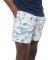 The Lazy Poet Men's Ben Seahorses & Friends Lila Cotton Sleep Short