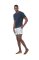 The Lazy Poet Men's Ben Seahorses & Friends Lila Cotton Sleep Short