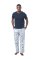 The Lazy Poet Men's Drew Seahorses & Friends Lila Cotton Pajama Pant