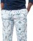 The Lazy Poet Men's Drew Seahorses & Friends Lila Cotton Pajama Pant