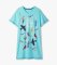 Little Blue House by Hatley Tweetist Thing Cotton Sleepshirt in Aqua