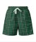 Boxercraft Adult Green/White Varsity Unisex Flannel Plaid Oversized Lounge Short