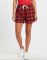 Boxercraft Adult Red/Black Buffalo Plaid Unisex Flannel Plaid Oversized Lounge Short