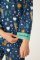PJ Salvage Wild At Heart Classic Flannel Pajama Set in Navy