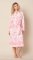 The Cat's Pajamas Women's Wing & Bloom Luxe Pima Cotton Shawl Collar Robe
