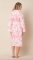 The Cat's Pajamas Women's Wing & Bloom Luxe Pima Cotton Shawl Collar Robe