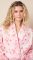 The Cat's Pajamas Women's Wing & Bloom Luxe Pima Cotton Shawl Collar Robe