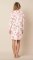 The Cat's Pajamas Women's Wing & Bloom Pima Knit Cotton Long Sleeve V-Neck Sleepshirt