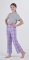 Boxercraft Kids Lavender Carnegie Plaid Poly Flannel Lounge Pant