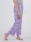 Boxercraft Kids Lavender Carnegie Plaid Poly Flannel Lounge Pant