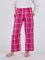 Boxercraft Kids Pink Carnegie Plaid Poly Flannel Lounge Pant